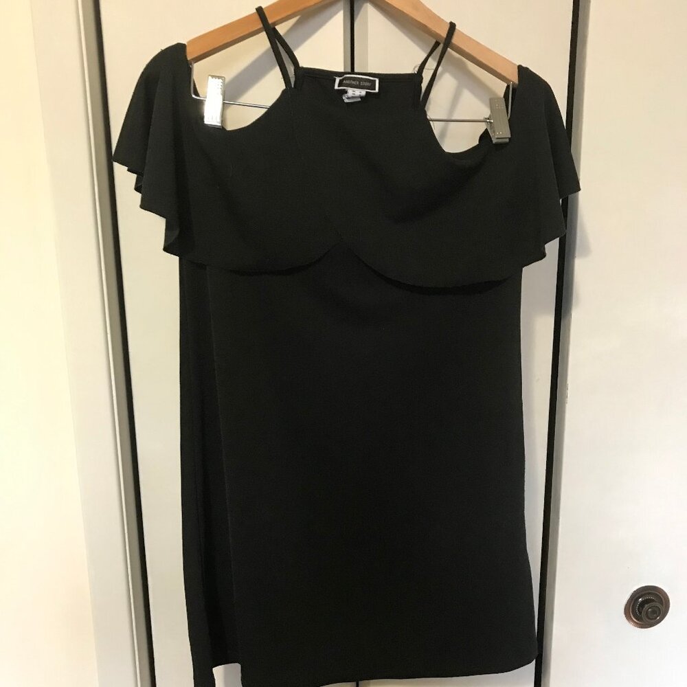 Another Story Ladies Black Top Size Medium